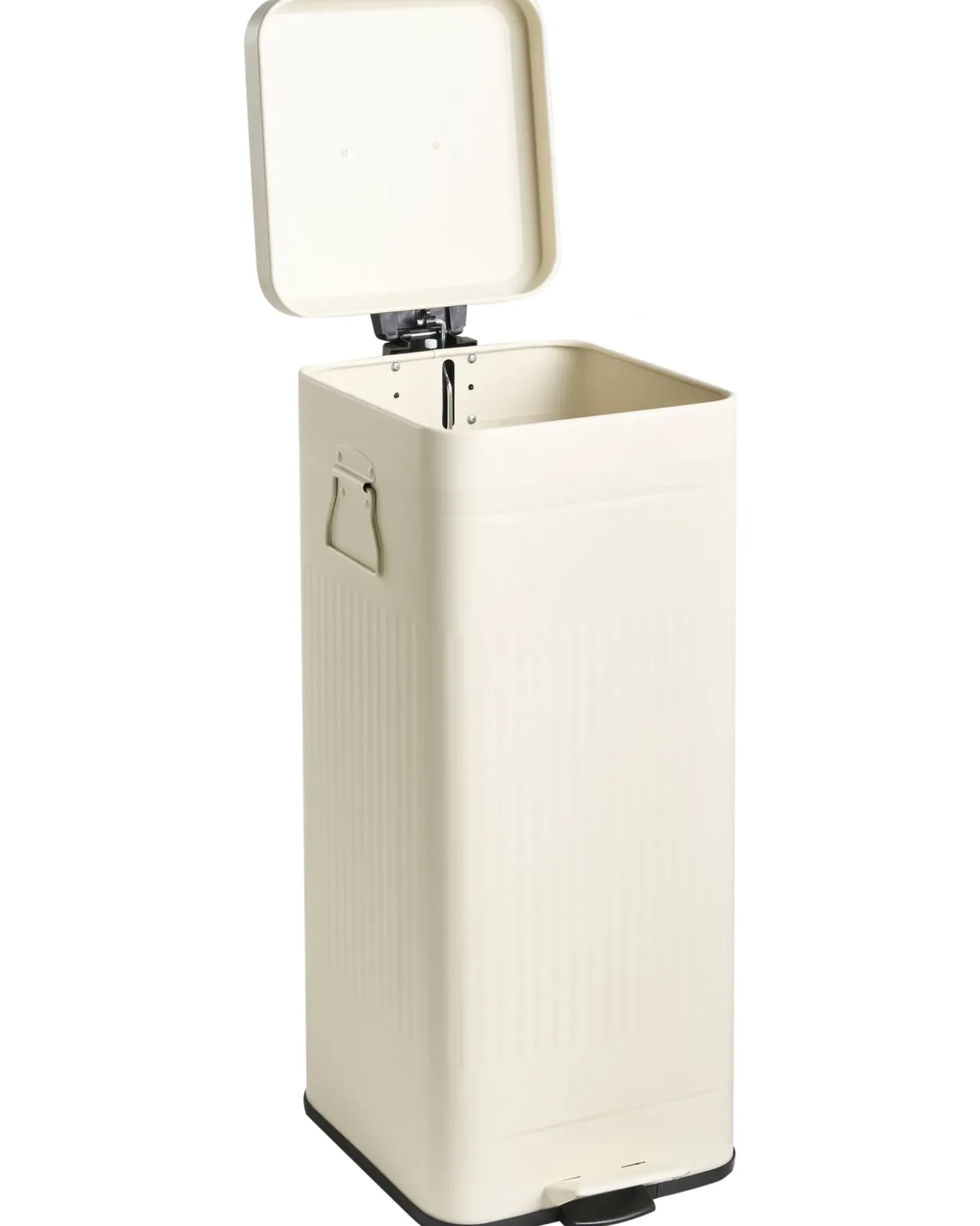 Affaldsbeholder med pedal 30 L ECOCOMFORT Metal Beige