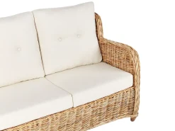 ALESSANO 5 personers havesofasæt Naturlig Rattan