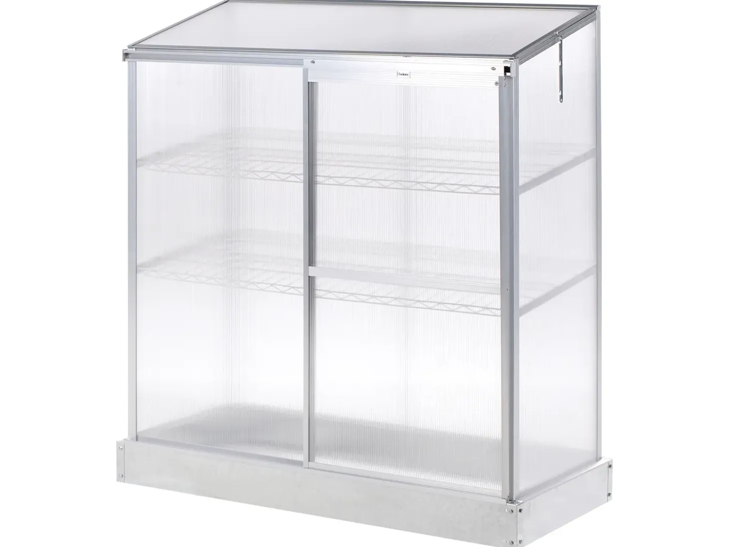 Altan-drivhus LECCE Sølv 59 cm