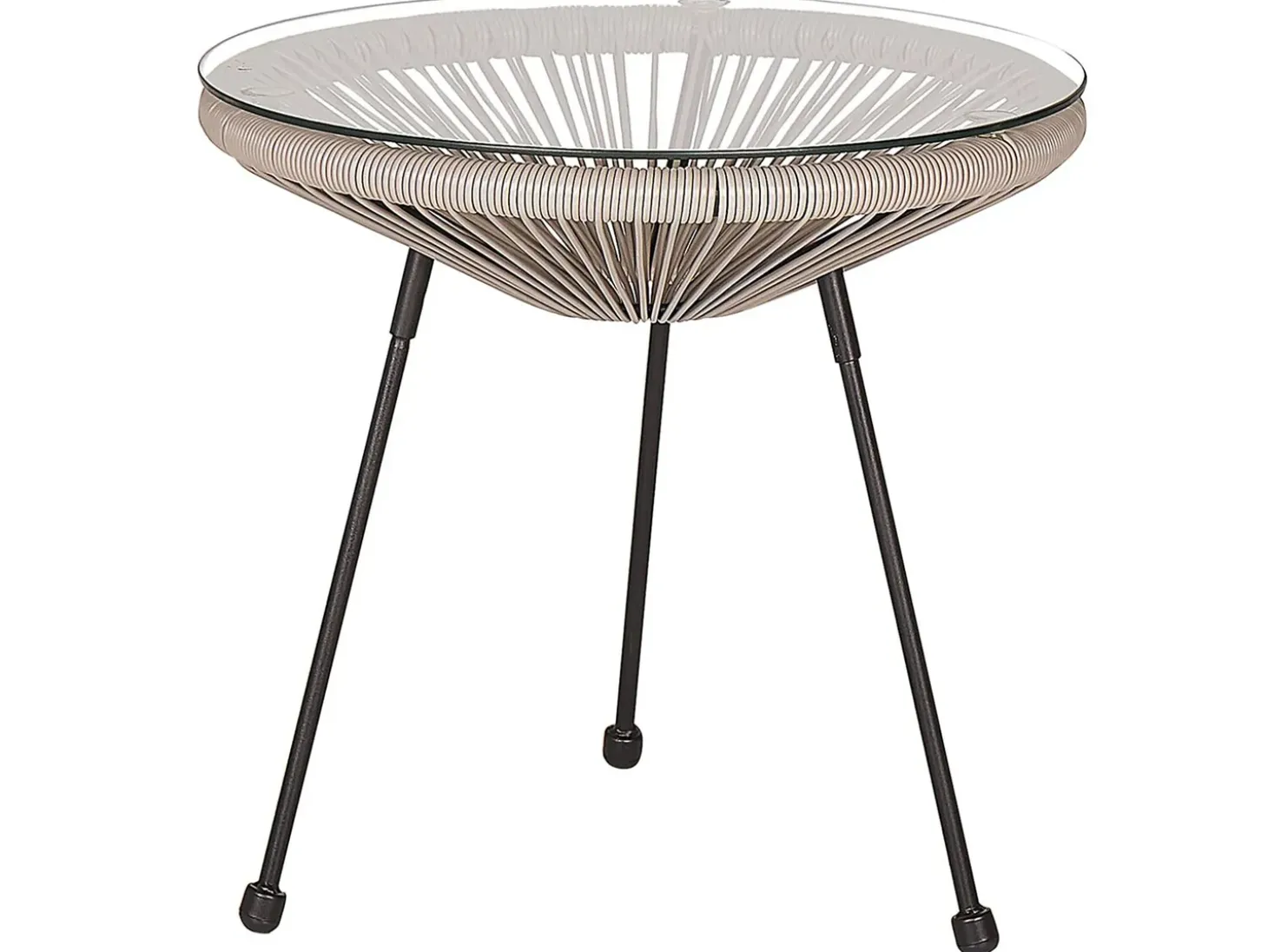 Altansæt ACAPULCO II PE-rattan Lysegrå