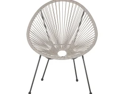 Altansæt ACAPULCO II PE-rattan Lysegrå