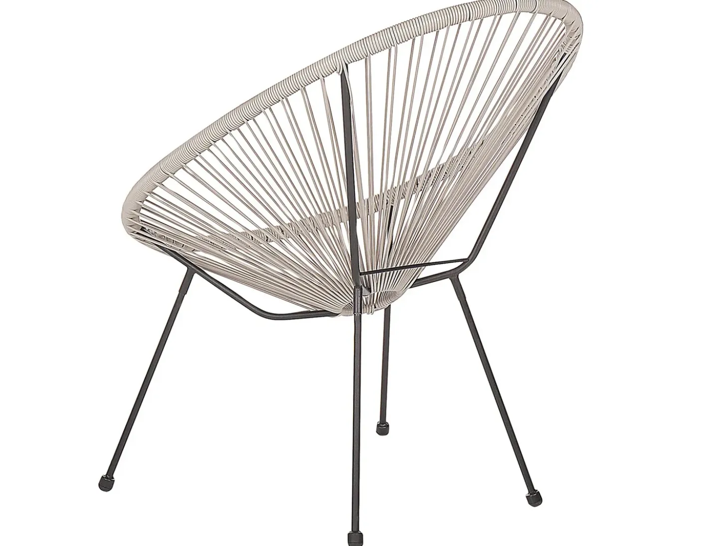 Altansæt ACAPULCO II PE-rattan Lysegrå