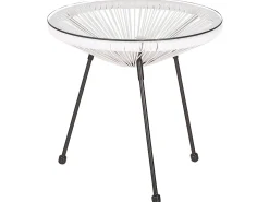 Altansæt ACAPULCO II PE-rattan Hvid