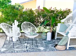Altansæt ACAPULCO II PE-rattan Hvid