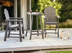 Altansæt ADIRONDACK Mørkegrå