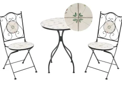 Altansæt CARONA Metal Sort