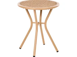 Altansæt FERLA PE-rattan Lysebrun
