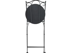 Altansæt Foldbar AGGIUS Metal Sort