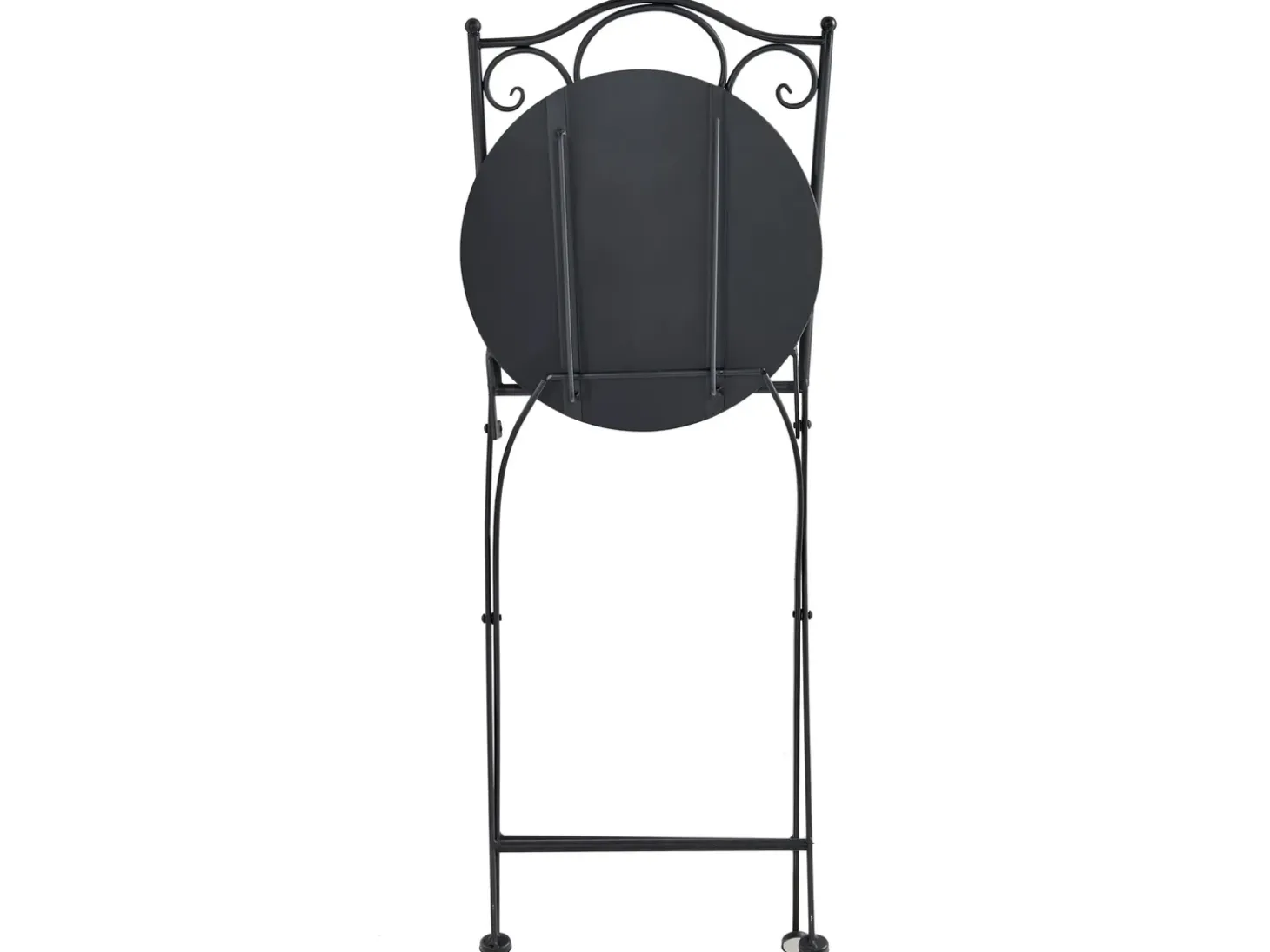 Altansæt Foldbar ARTENA Metal Sort