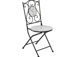 Altansæt Foldbar ARTENA Metal Sort