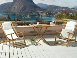 Altansæt Foldbar ATRANI/MOLISE Bambus Lysebrun