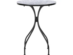 Altansæt Foldbar CAMPRENA Metal Sort