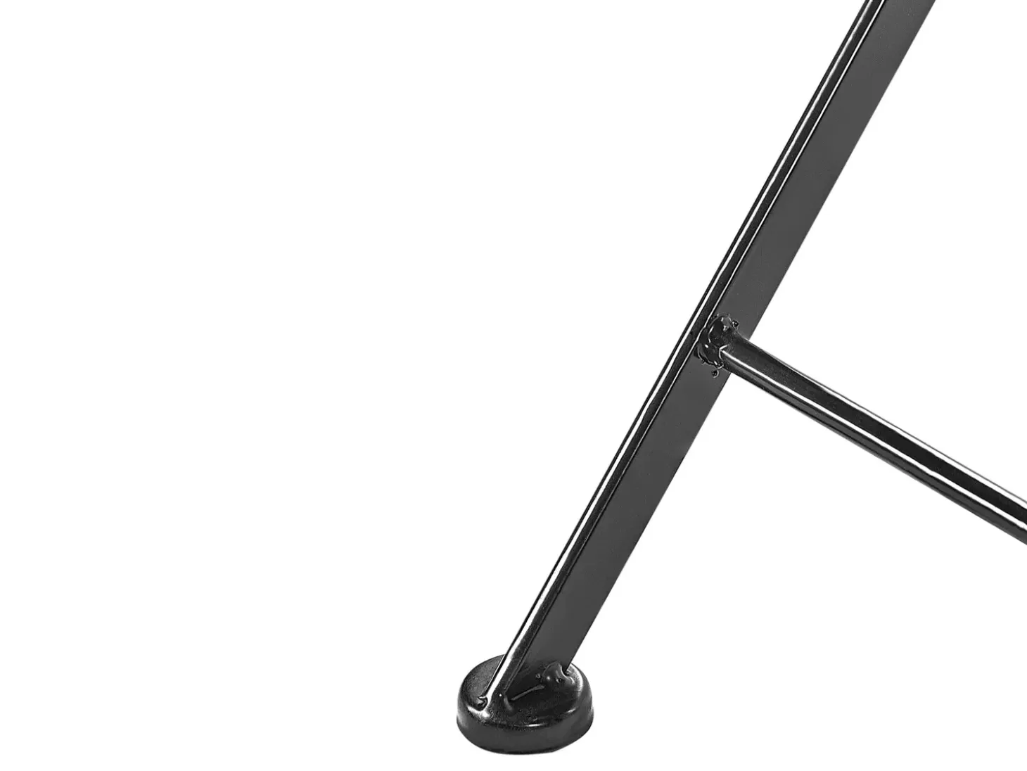 Altansæt Foldbar CAMPRENA Metal Sort
