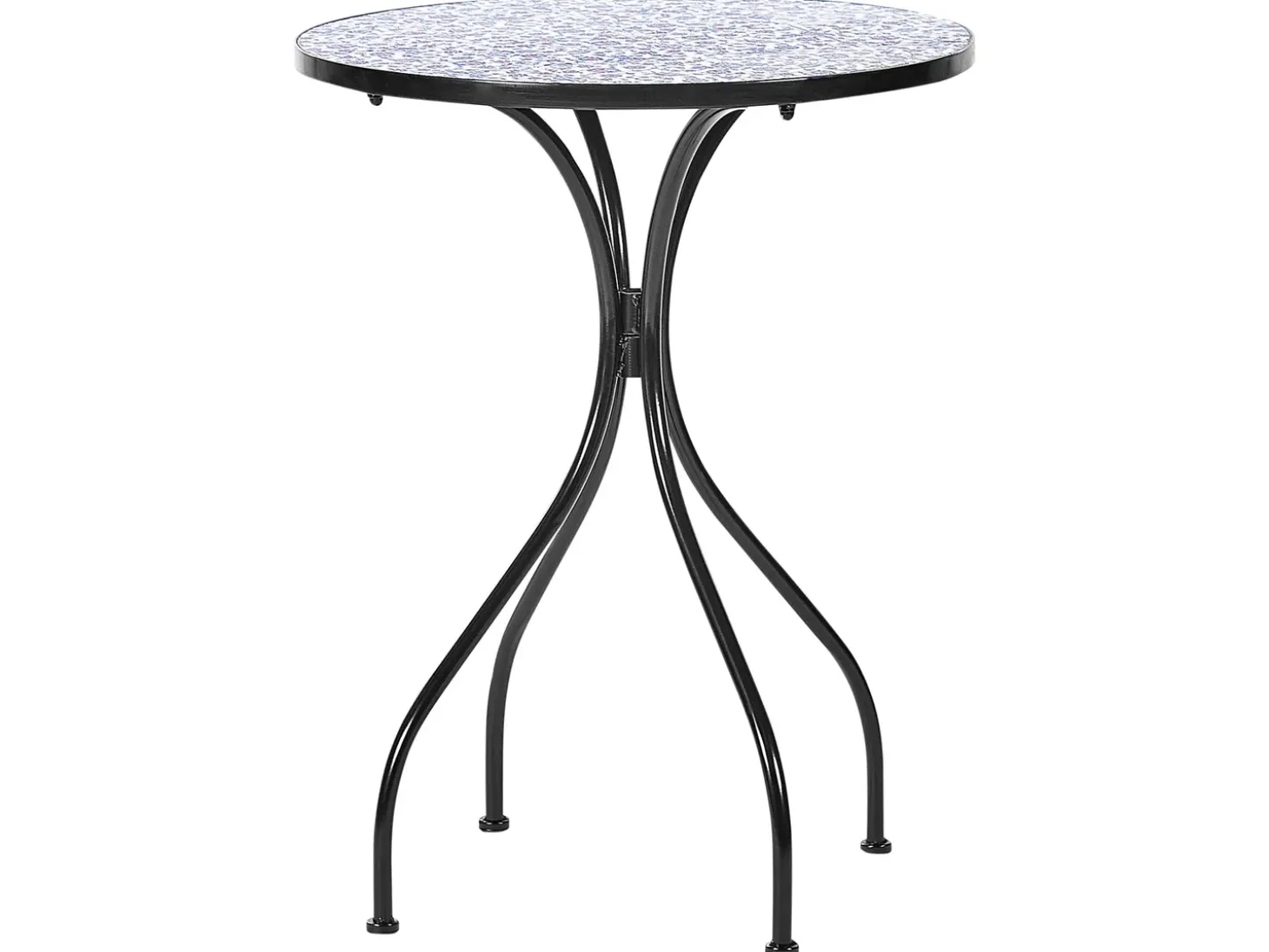 Altansæt Foldbar CAMPRENA Metal Sort