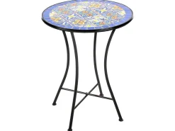 Altansæt Foldbar CORIANO Metal Sort