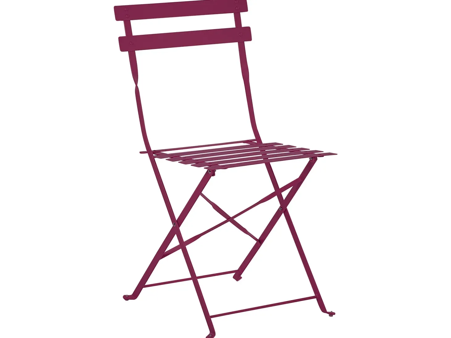 Altansæt Foldbar FIORI Metal Bordeaux