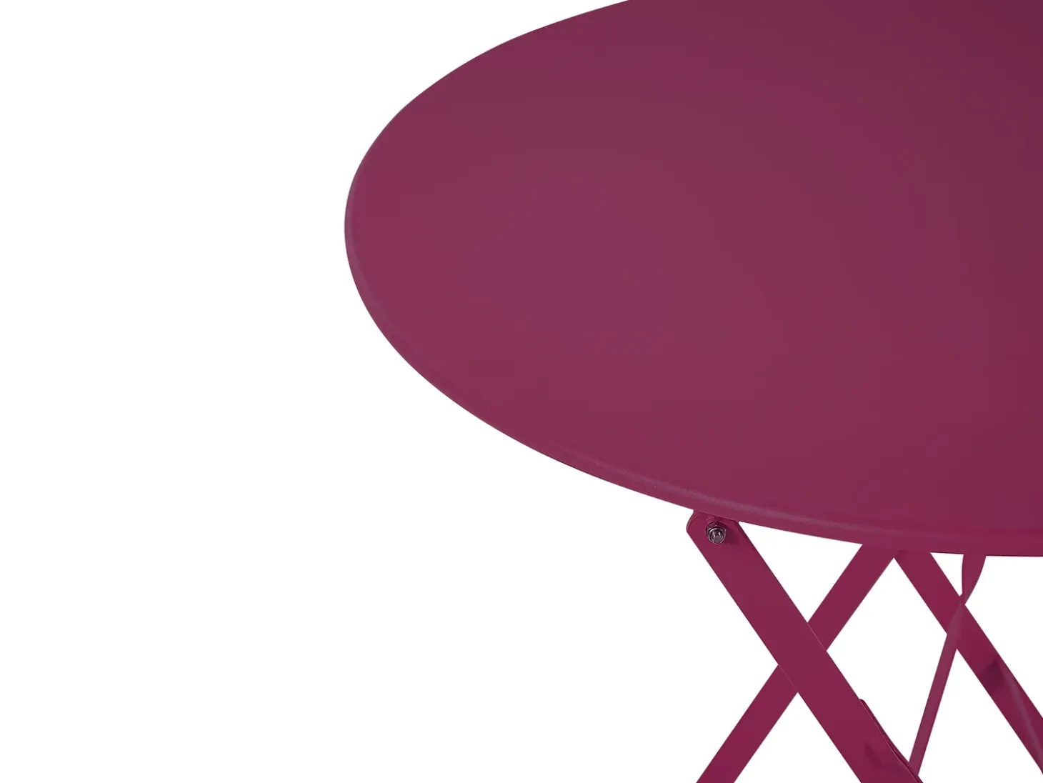Altansæt Foldbar FIORI Metal Bordeaux