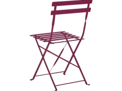 Altansæt Foldbar FIORI Metal Bordeaux