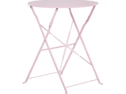 Altansæt Foldbar FIORI Metal Pastellrosa