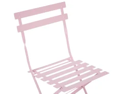Altansæt Foldbar FIORI Metal Pastellrosa
