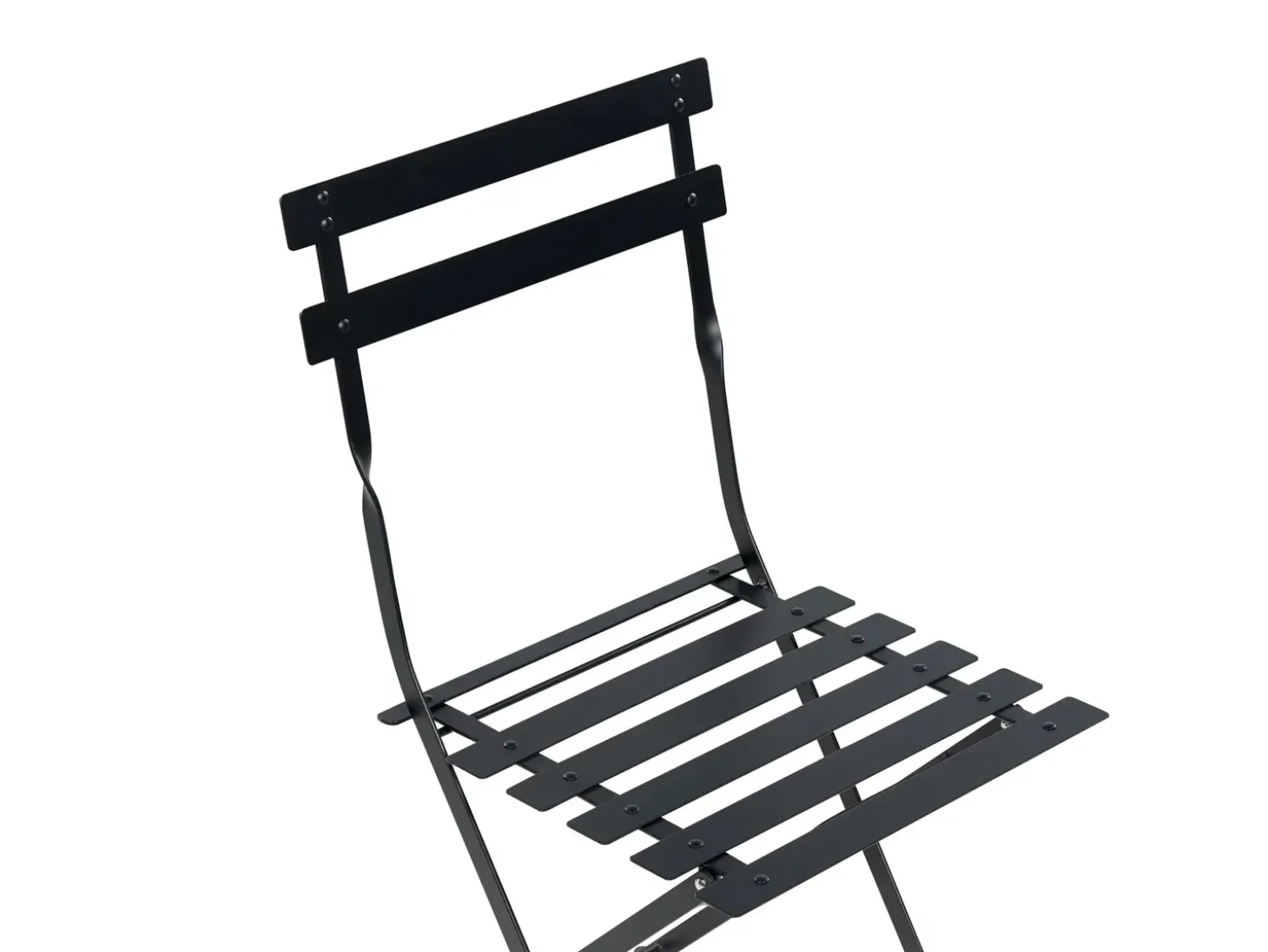 Altansæt Foldbar FIORI Metal Sort