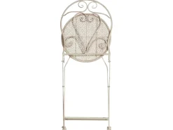 Altansæt Foldbar FOLELLI Metal Lys Beige