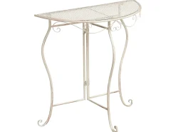 Altansæt Foldbar FOLELLI Metal Lys Beige