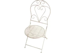 Altansæt Foldbar FOLELLI Metal Lys Beige