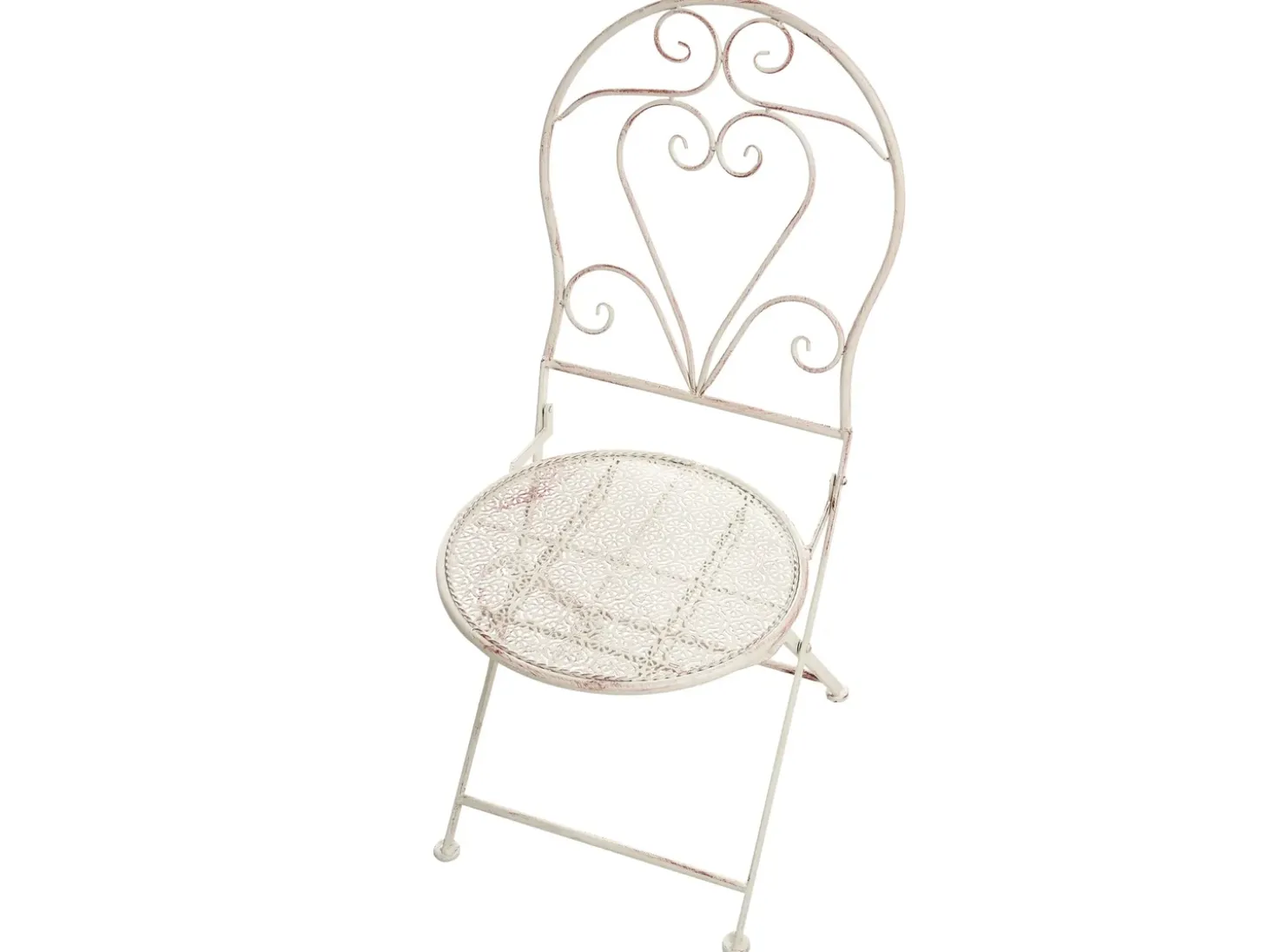 Altansæt Foldbar FOLELLI Metal Lys Beige