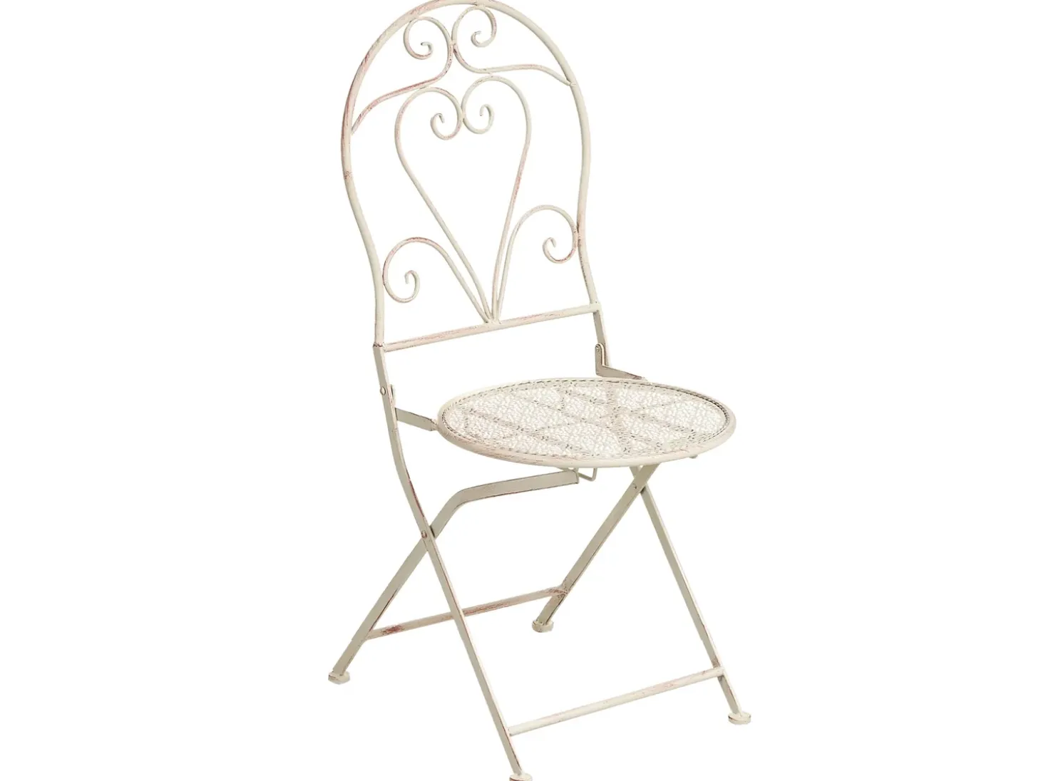 Altansæt Foldbar FOLELLI Metal Lys Beige