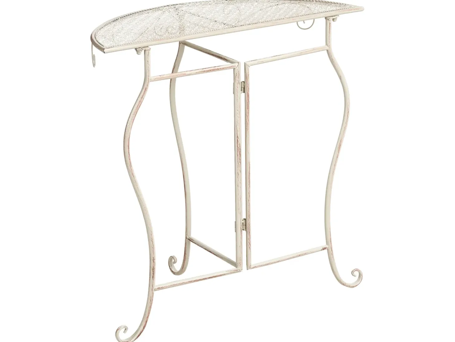 Altansæt Foldbar FOLELLI Metal Lys Beige