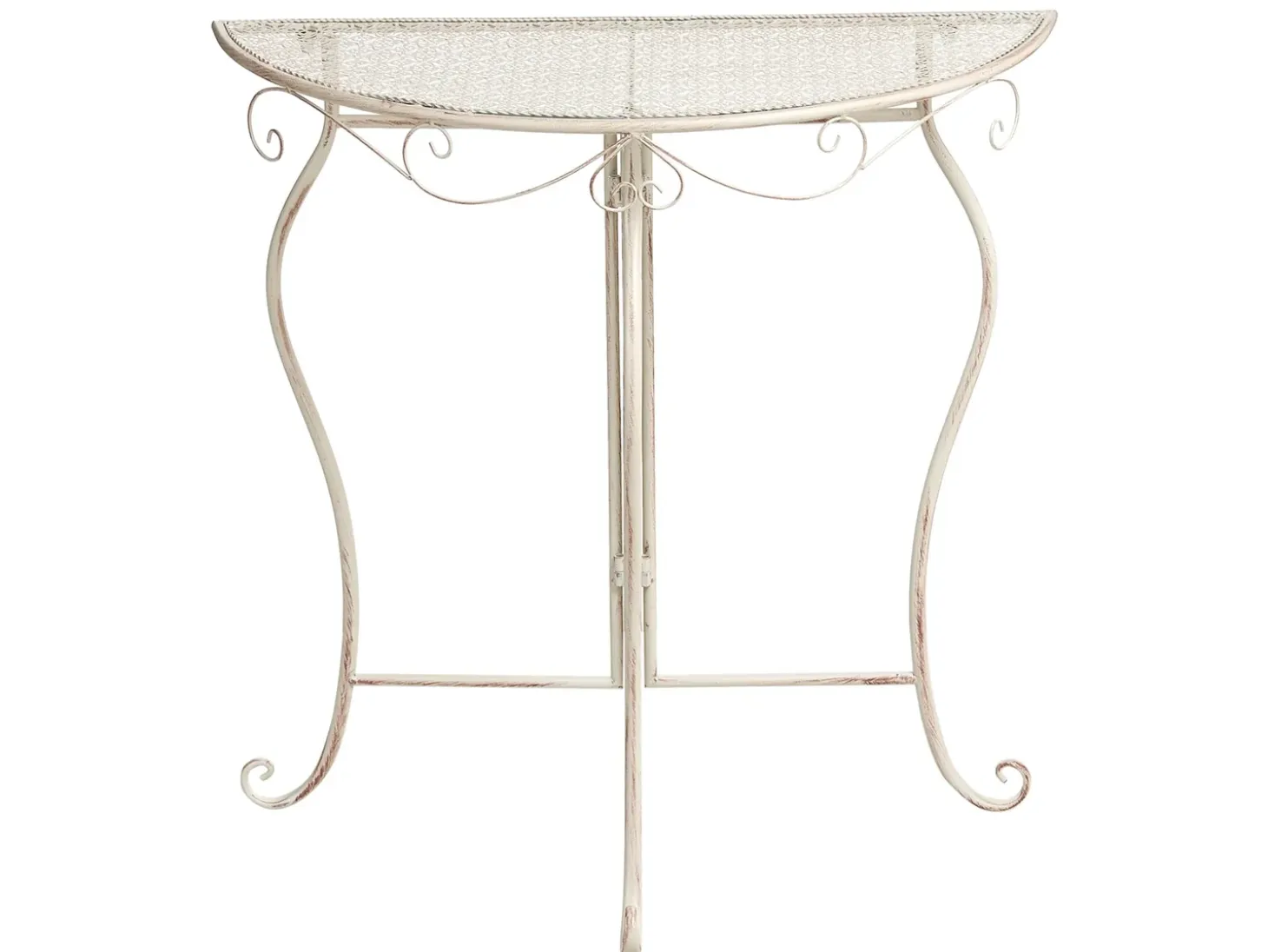 Altansæt Foldbar FOLELLI Metal Lys Beige