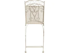 Altansæt Foldbar JUINA Metal Lys Beige