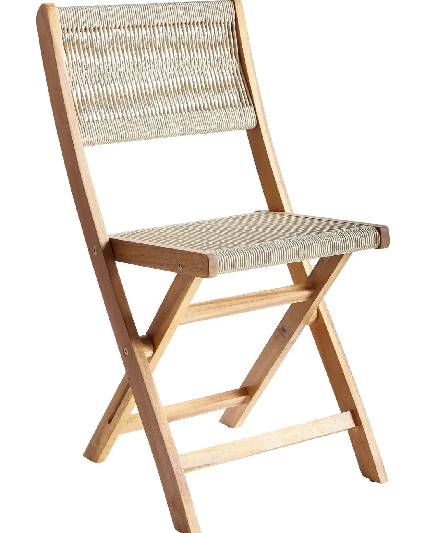 Altansæt Foldbar PROSSEDI Akacietræ Beige