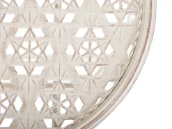 Altansæt Foldbar TRIESTE Metal Lys Beige