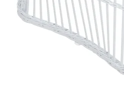 Altansæt med puder MESYNA PE-rattan Hvid