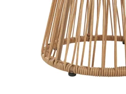 Altansæt med puder TRESTINA PE-rattan Lysebrun