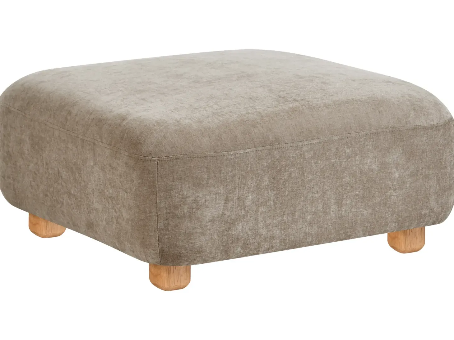 AMLI 2 personers Modulsofa Beige med fodskammel