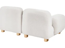 AMLI 2 personers Modulsofa Cremehvid Boucle