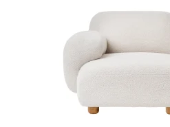 AMLI 2 personers Modulsofa Cremehvid Boucle