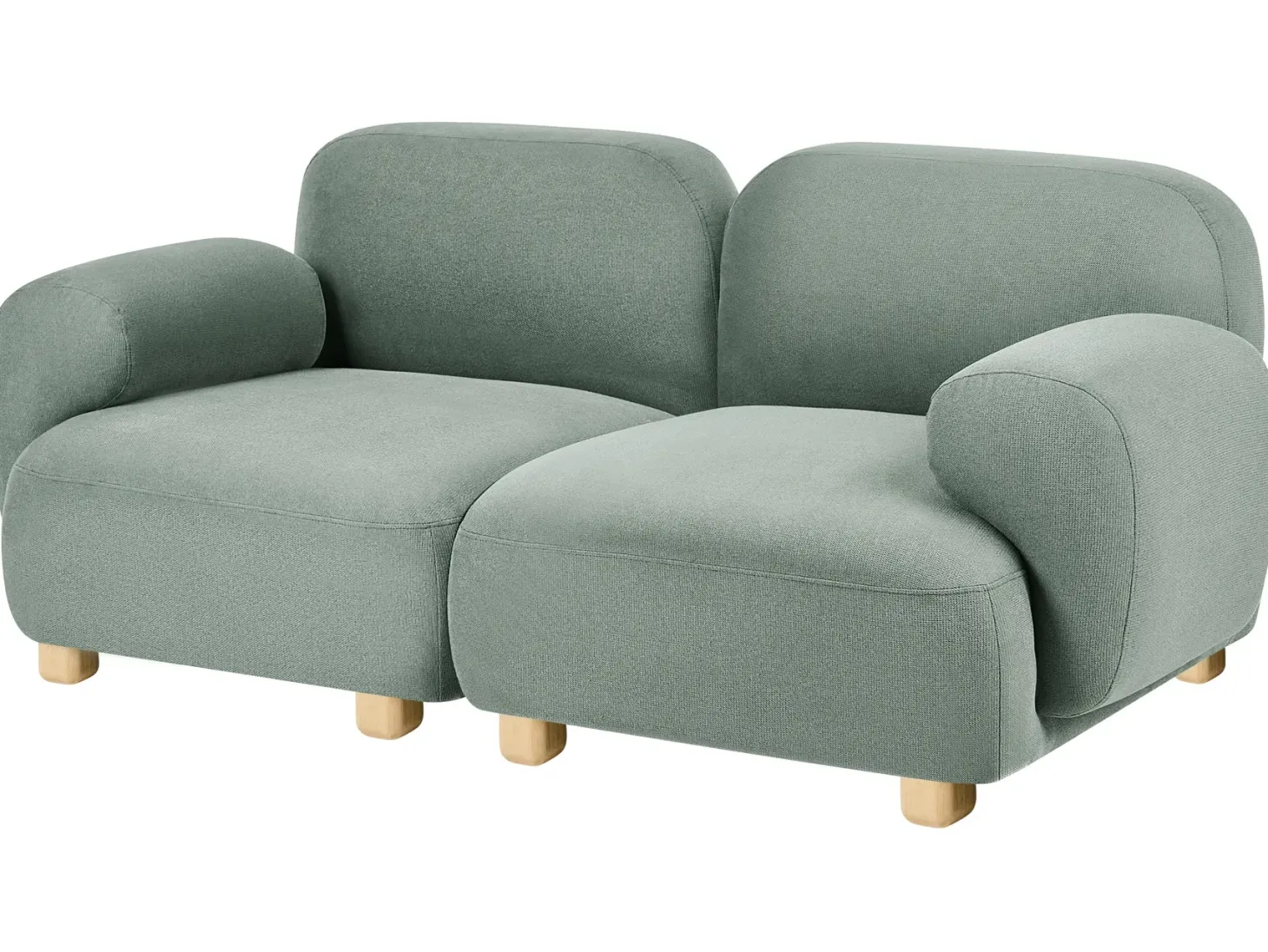 AMLI 2 personers Modulsofa Lysegrøn