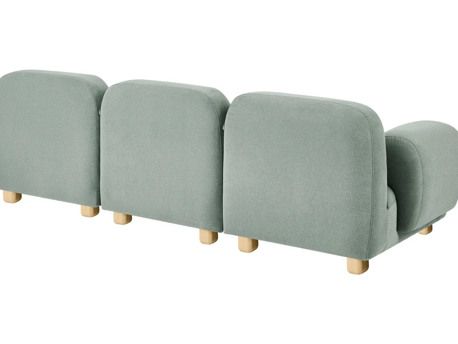AMLI 3 personers Modulsofa Lysegrøn