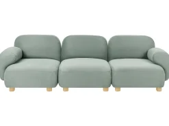 AMLI 3 personers Modulsofa Lysegrøn