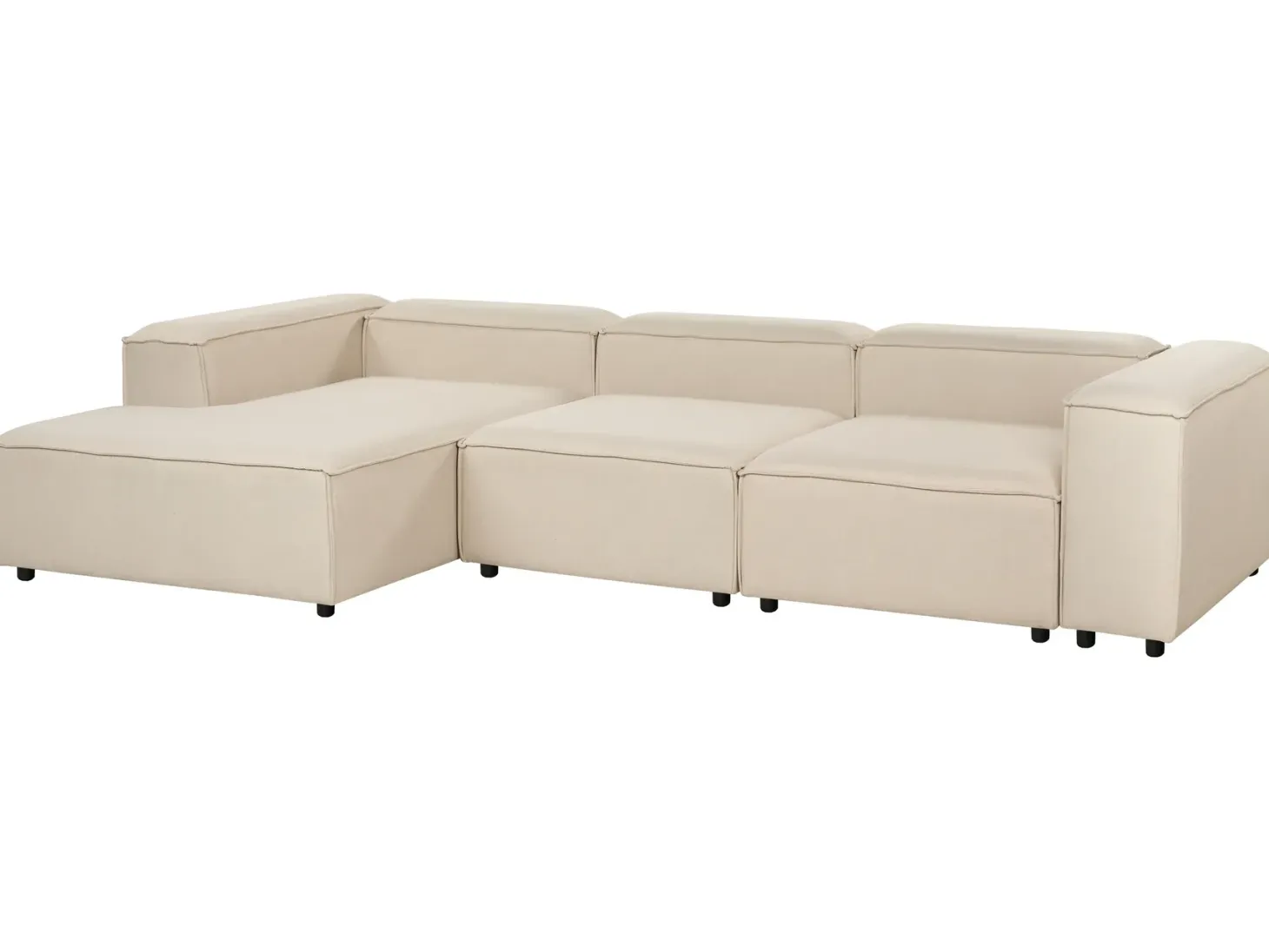 ARDAL 4 personers Hjørnesofa modul Højrevendt Beige
