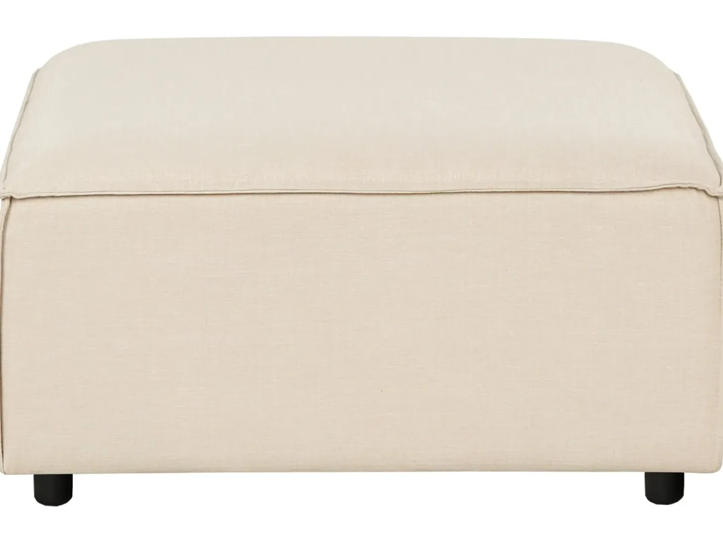 ARDAL 3 personers Hjørnesofa modul Venstrevendt Beige med fodskammel