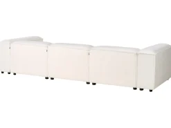 ARDAL 4 personers Hjørnesofa modul Venstrevendt Cremehvid Boucle