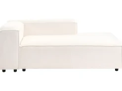 ARDAL 4 personers Hjørnesofa modul Venstrevendt Cremehvid Boucle
