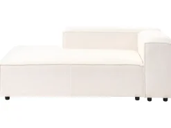 ARDAL 5 personers Hjørnesofa modul Venstrevendt Cremehvid Boucle