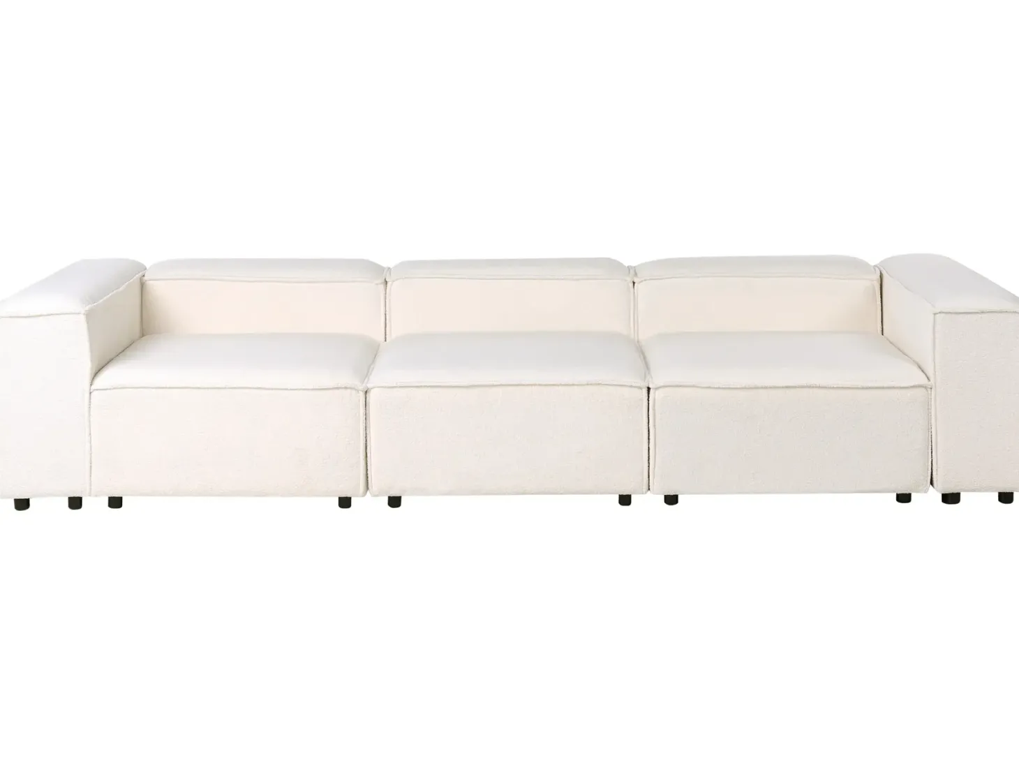 ARDAL 3 personers Modulsofa Cremehvid Boucle