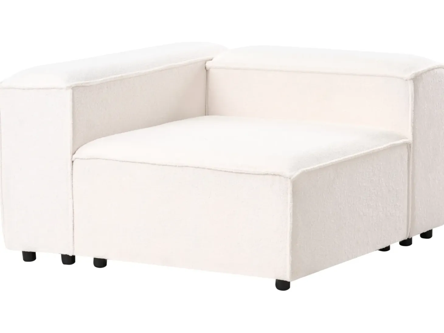 ARDAL 3 personers Modulsofa Cremehvid Boucle